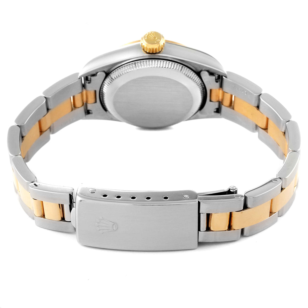 Rolex Oyster Perpetual Non Date Steel Yellow Gold Ladies Watch 67183