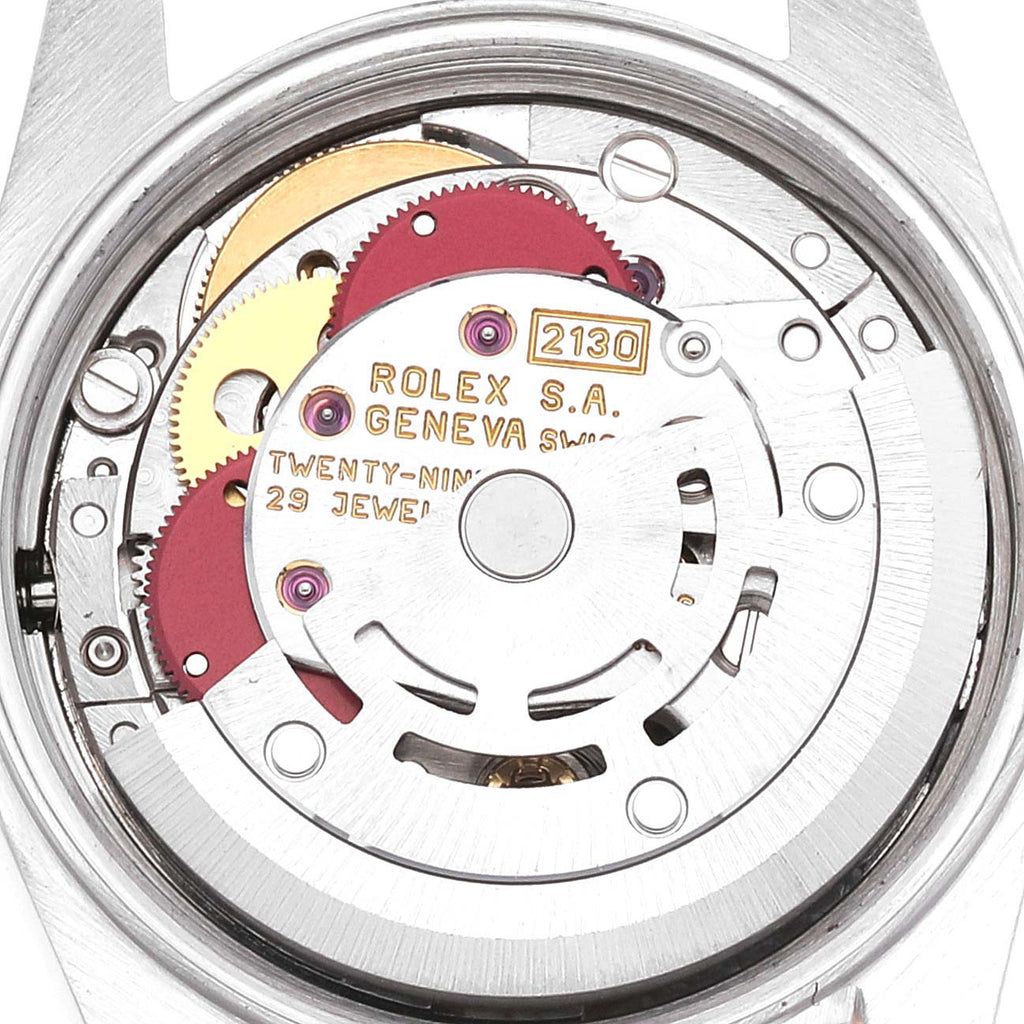 Rolex Oyster Perpetual Non Date Steel Yellow Gold Ladies Watch 67183 Box Papers