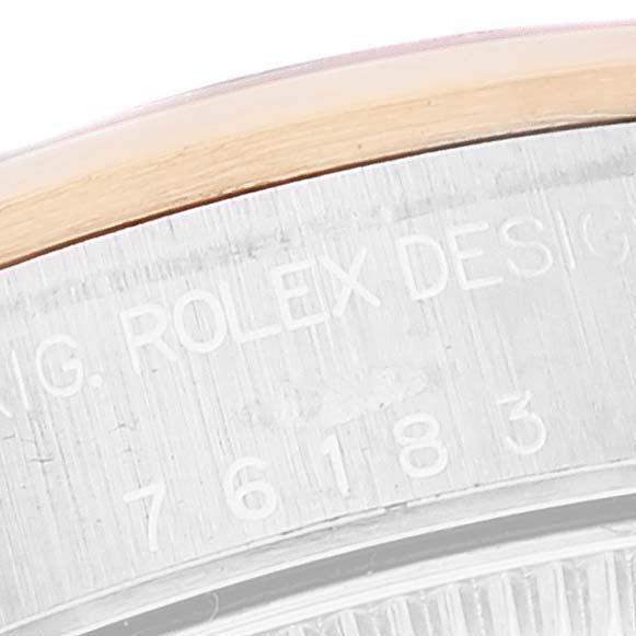Rolex Oyster Perpetual Non-Date Steel Yellow Gold Ladies Watch 76183