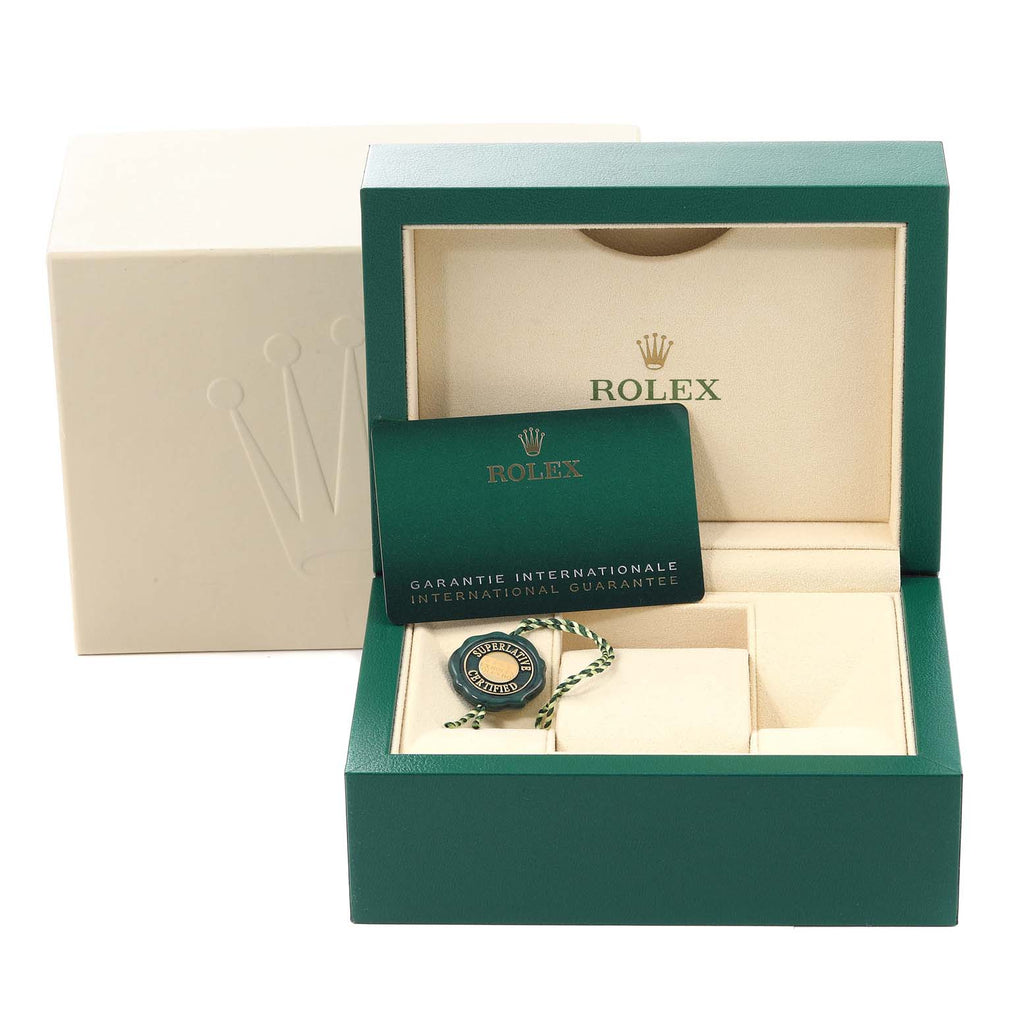 Rolex Oyster Perpetual Nondate Black Dial Steel Ladies Watch 276200 Unworn