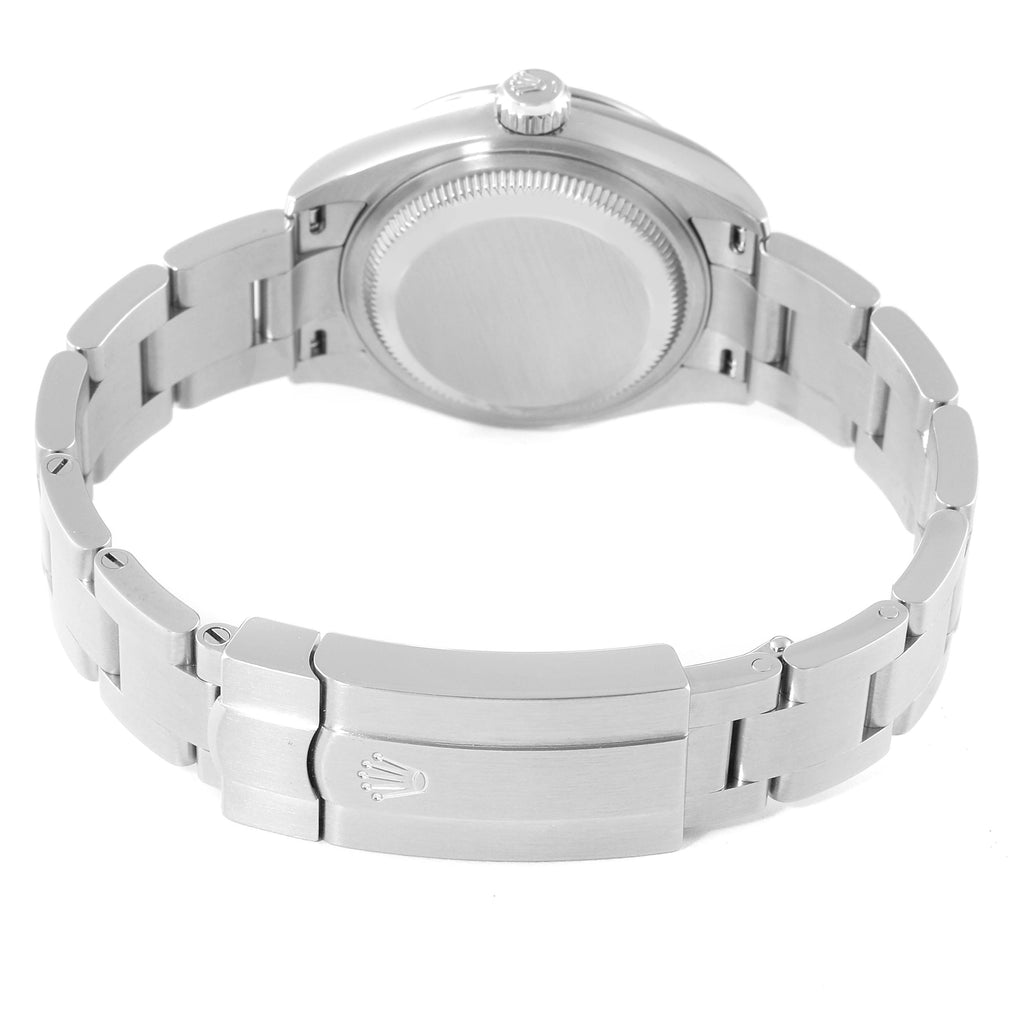 Rolex Oyster Perpetual Nondate Blue Dial Steel Ladies Watch 276200 Unworn