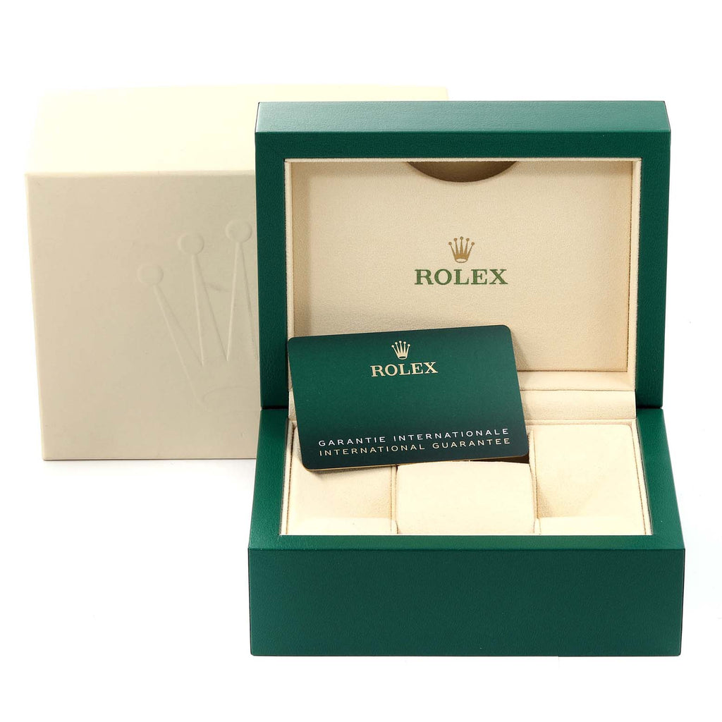 Rolex Oyster Perpetual Nondate Blue Dial Steel Ladies Watch 276200 Unworn