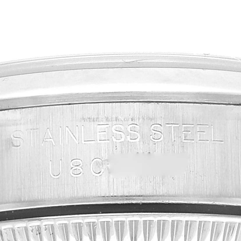 Rolex Oyster Perpetual Nondate Blue Dial Steel Ladies Watch 67180