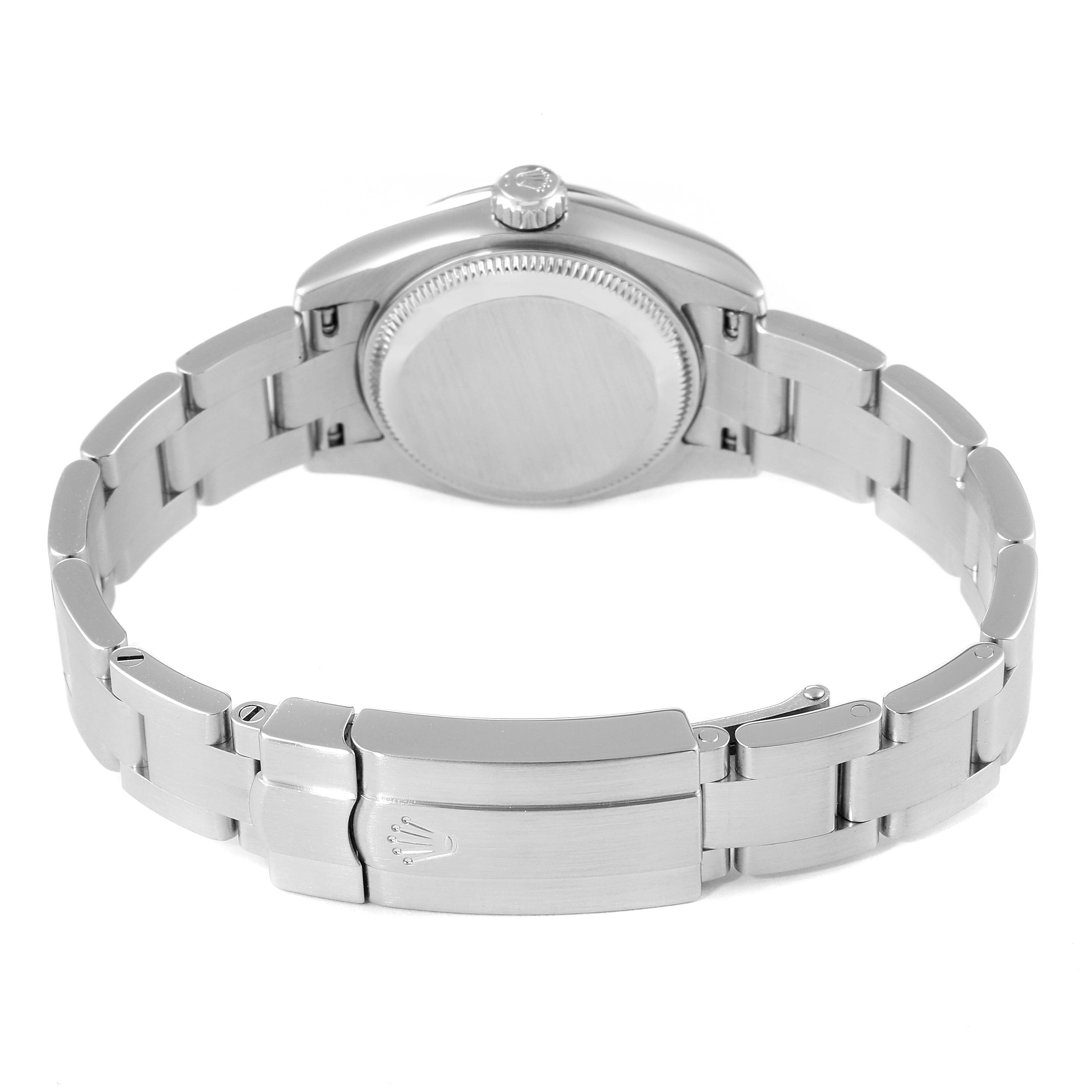 Rolex Oyster Perpetual Nondate Oyster Bracelet Ladies Watch 176200 Box Card