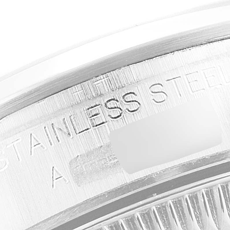 Rolex Oyster Perpetual Nondate Steel Salmon Dial Ladies Watch 67180 Papers