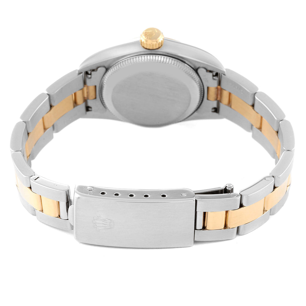 Rolex Oyster Perpetual NonDate Steel Yellow Gold Ladies Watch 67233