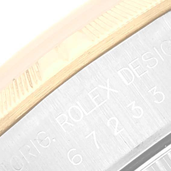 Rolex Oyster Perpetual NonDate Steel Yellow Gold Ladies Watch 67233