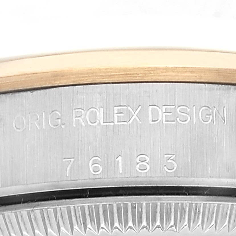Rolex Oyster Perpetual Nondate Steel Yellow Gold Ladies Watch 76183