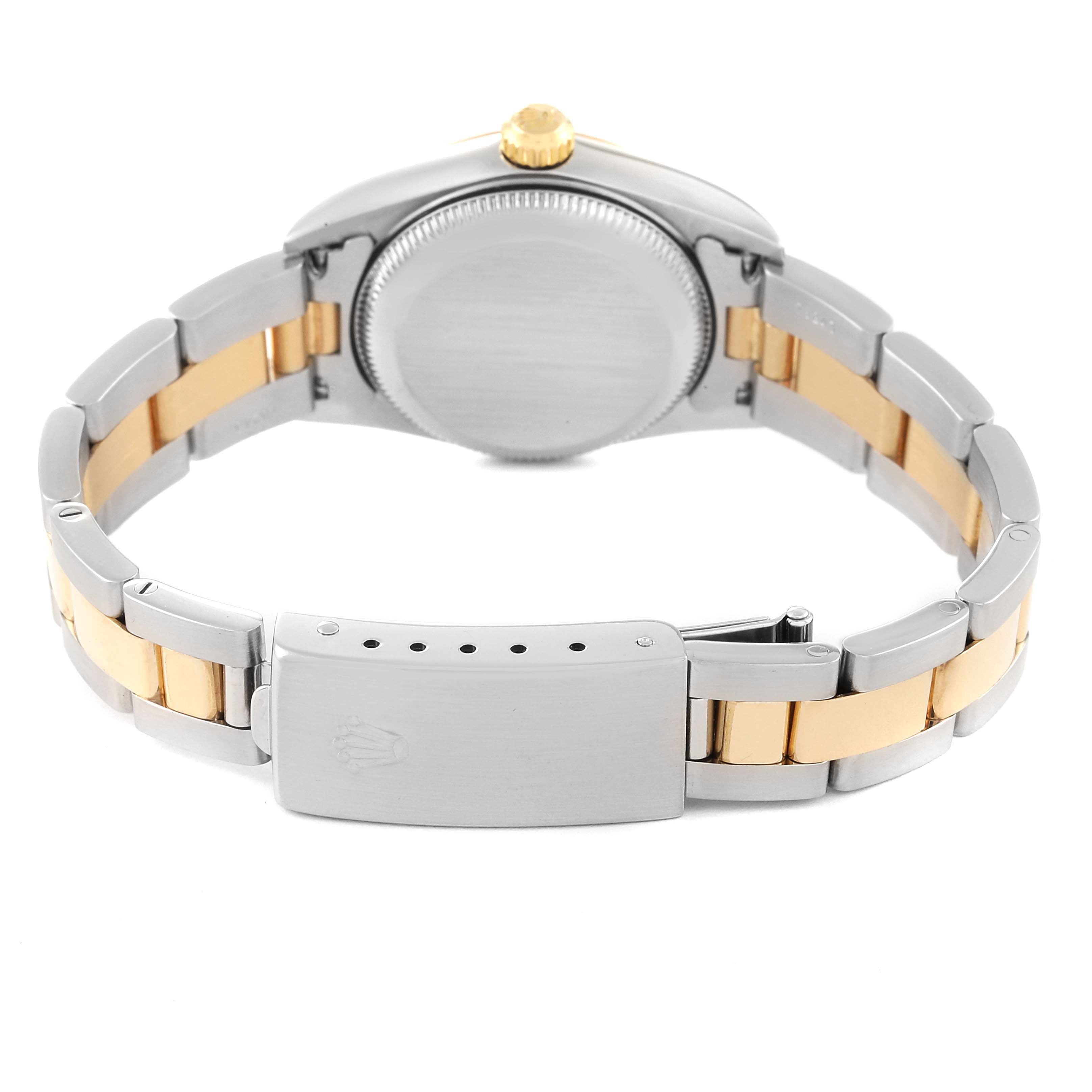 Rolex Oyster Perpetual Nondate Steel Yellow Gold Ladies Watch 76183