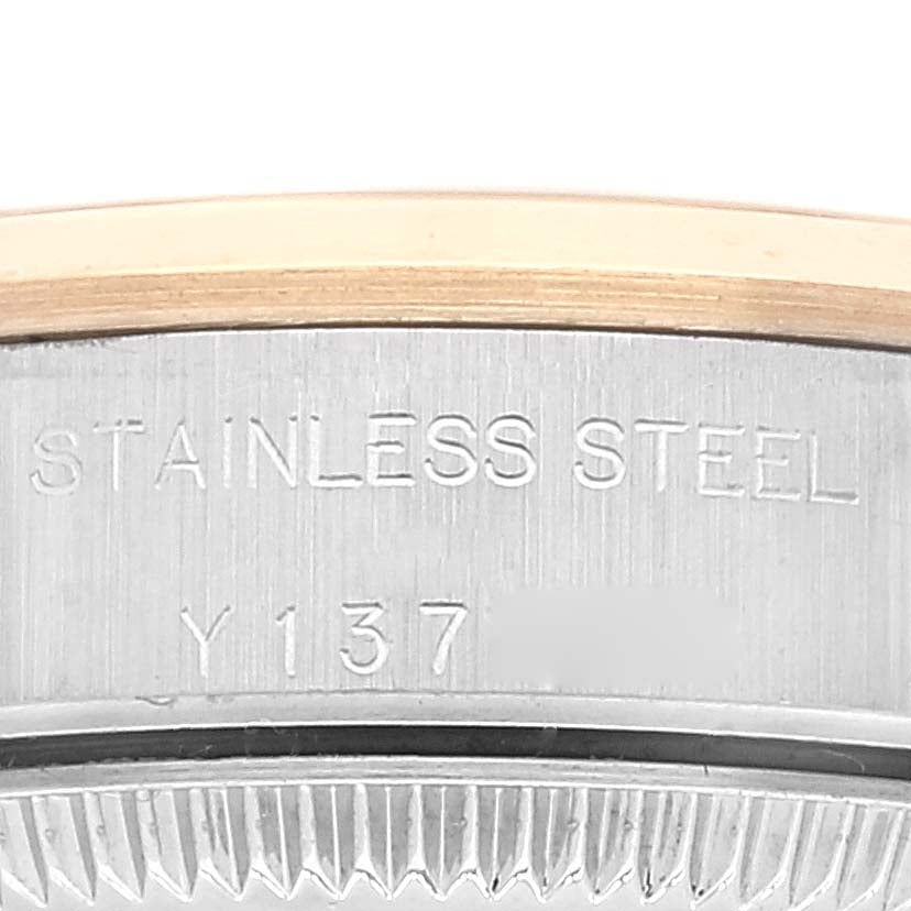 Rolex Oyster Perpetual Nondate Steel Yellow Gold Ladies Watch 76183