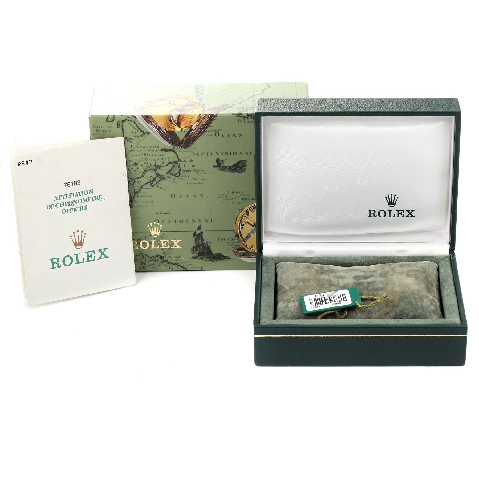 Rolex Oyster Perpetual Nondate Steel Yellow Gold Ladies Watch 76183 Box Papers
