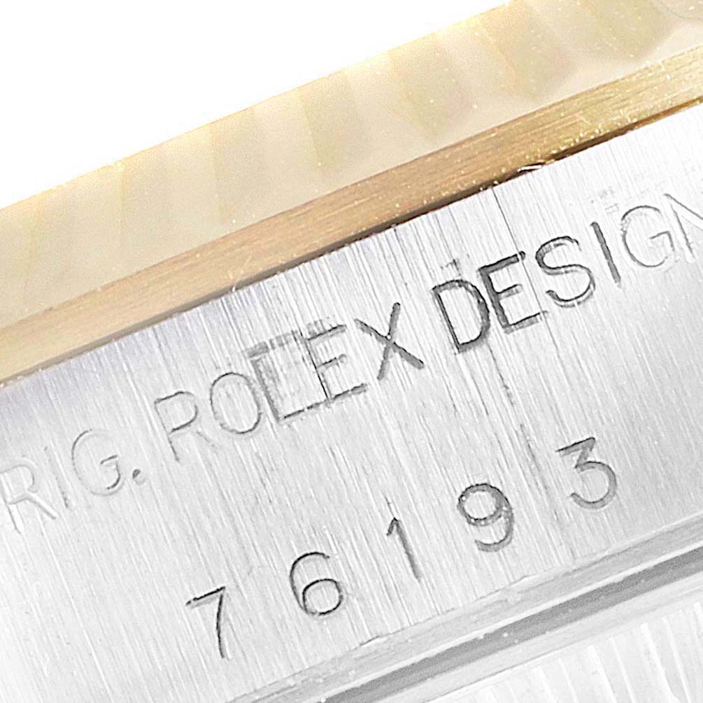 Rolex Oyster Perpetual NonDate Steel Yellow Gold Ladies Watch 76193