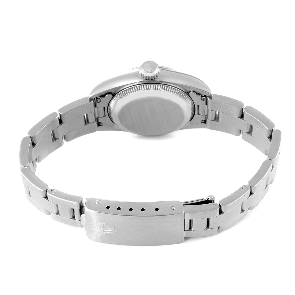 Rolex Oyster Perpetual Nondate White Dial Steel Ladies Watch 67180