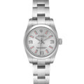 Rolex Oyster Perpetual Pink Luminous Markers Steel Ladies Watch 176200
