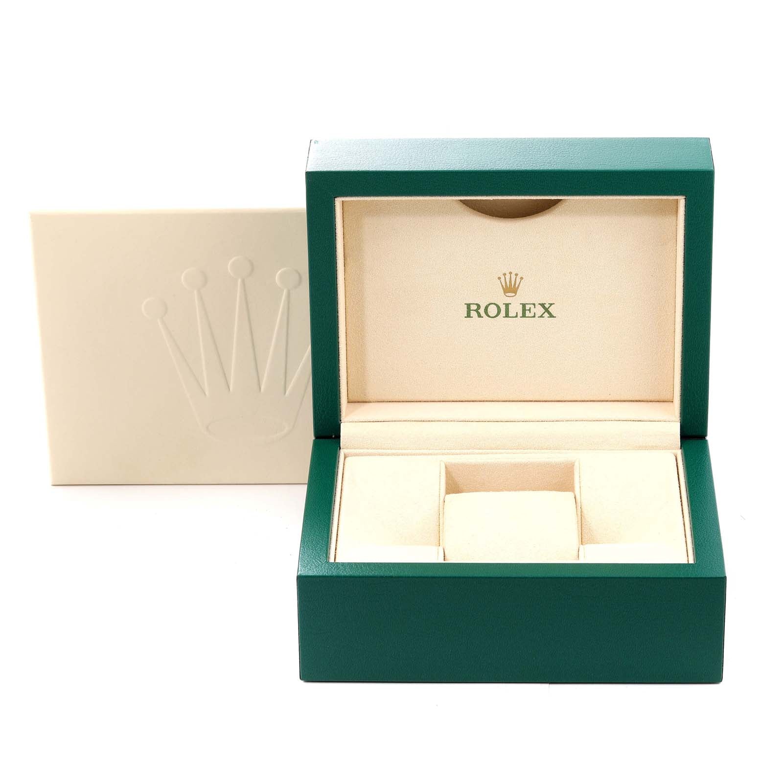 Rolex Oyster Perpetual Red Grape Dial Steel Mens Watch 114300