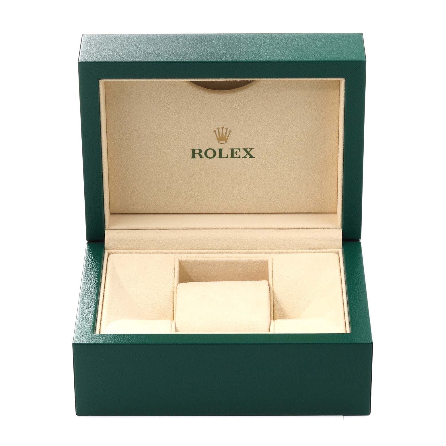 Rolex Oyster Perpetual Rhodium Dial Steel Mens Watch 116000