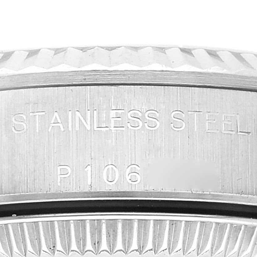 Rolex Oyster Perpetual Salmon Dial Steel White Gold Ladies Watch 76094 Papers
