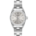 Rolex Oyster Perpetual Silver Dial Oyster Bracelet Ladies Watch 67230