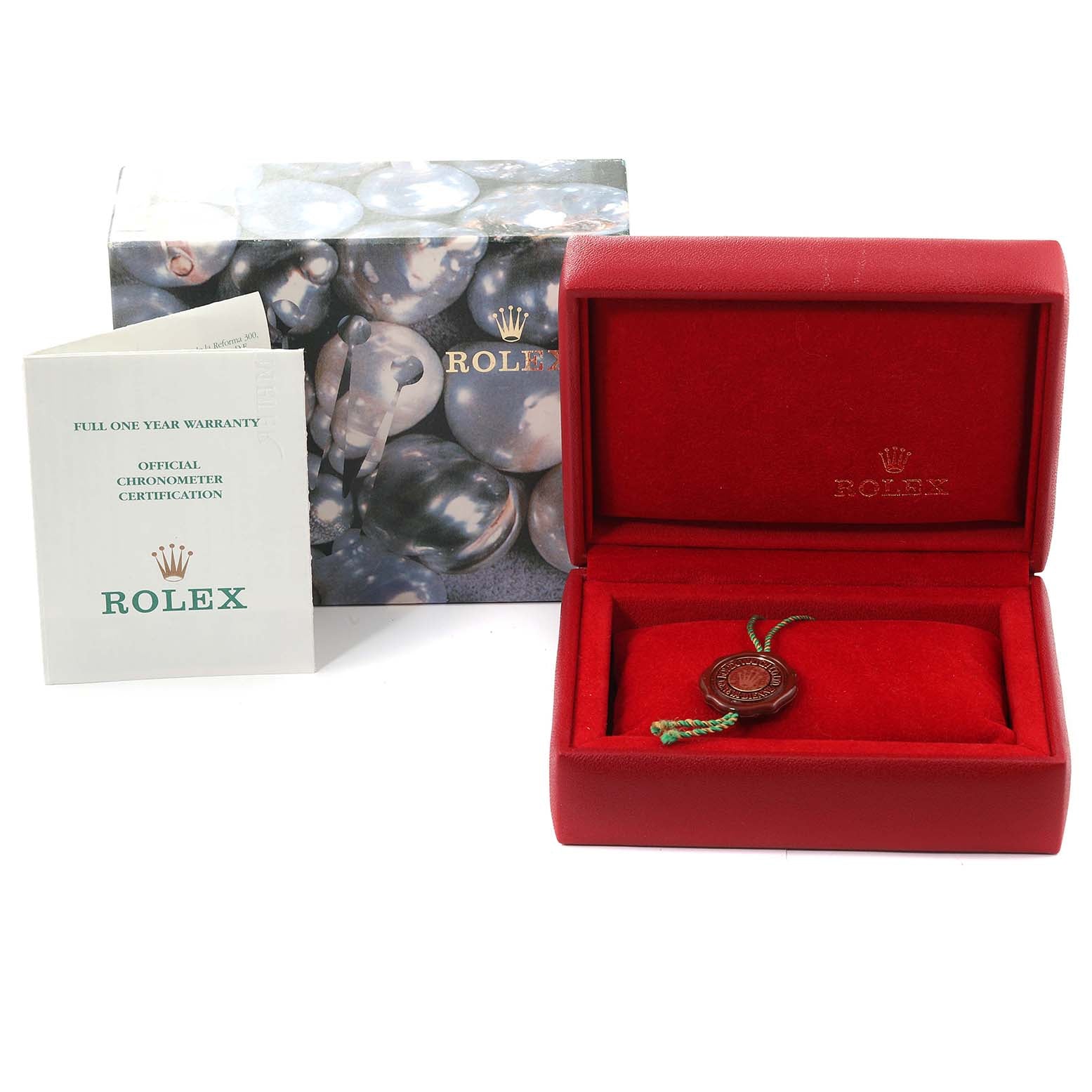 Rolex Oyster Perpetual Silver Dial Steel Yellow Gold Watch 76193 Box Papers