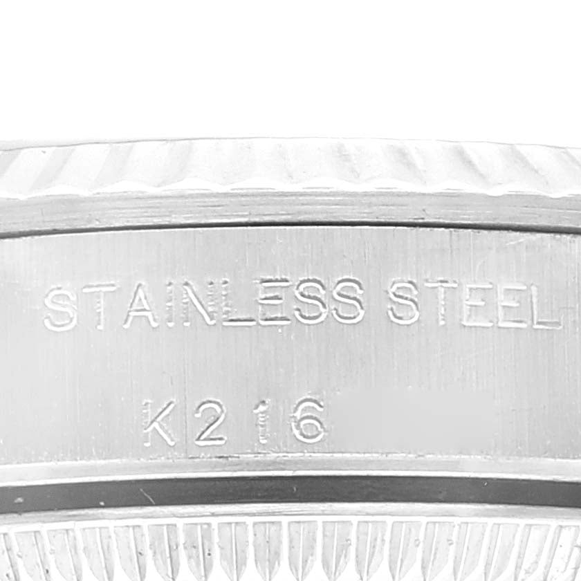 Rolex Oyster Perpetual Steel White Gold Ladies Watch 76094 Box Papers