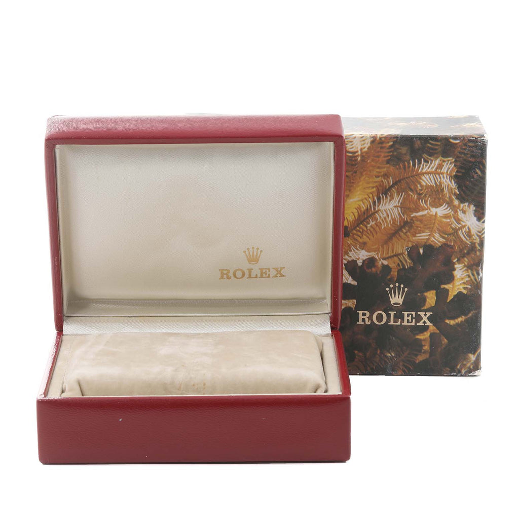 Rolex Oyster Perpetual Steel Yellow Gold Blue Dial Ladies Watch 67193