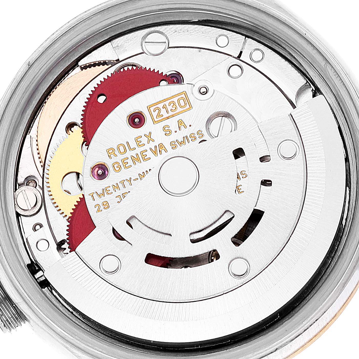 Rolex Oyster Perpetual Steel Yellow Gold Diamond Ladies Watch 67193 Box Papers