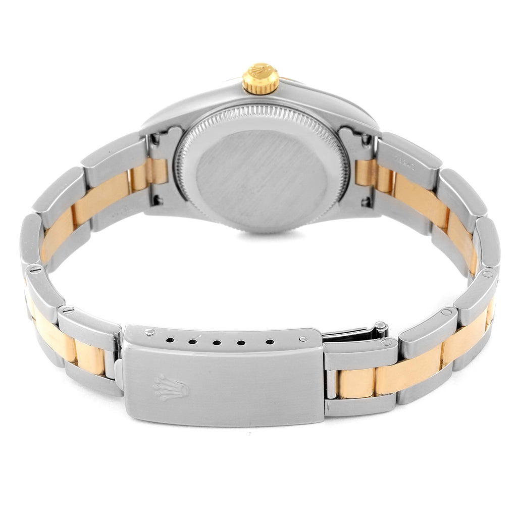 Rolex Oyster Perpetual Steel Yellow Gold Diamond Ladies Watch 76193