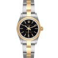 Rolex Oyster Perpetual Steel Yellow Gold Ladies Watch 76193 Box Service Card