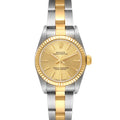 Rolex Oyster Perpetual Steel Yellow Gold Ladies Watch 76193 Unworn NOS