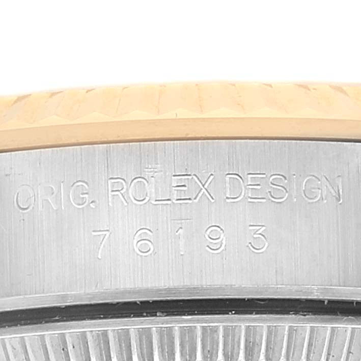 Rolex Oyster Perpetual Steel Yellow Gold Ladies Watch 76193 Unworn NOS