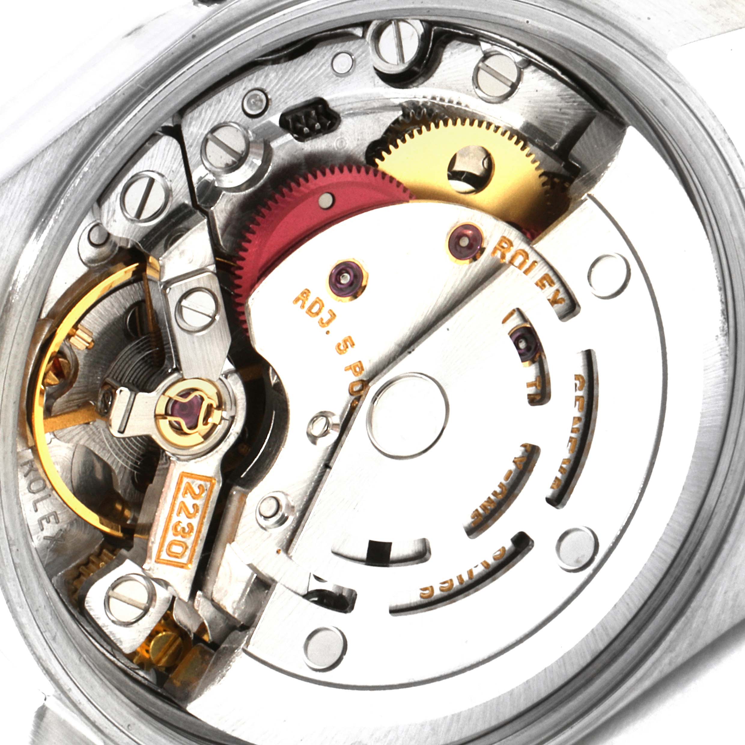 Rolex Oyster Perpetual White Dial Steel Ladies Watch 76030