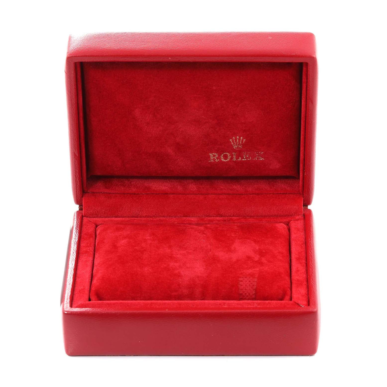 Rolex Oyster Perpetual Yellow Gold Champagne Dial Ladies Watch 67188