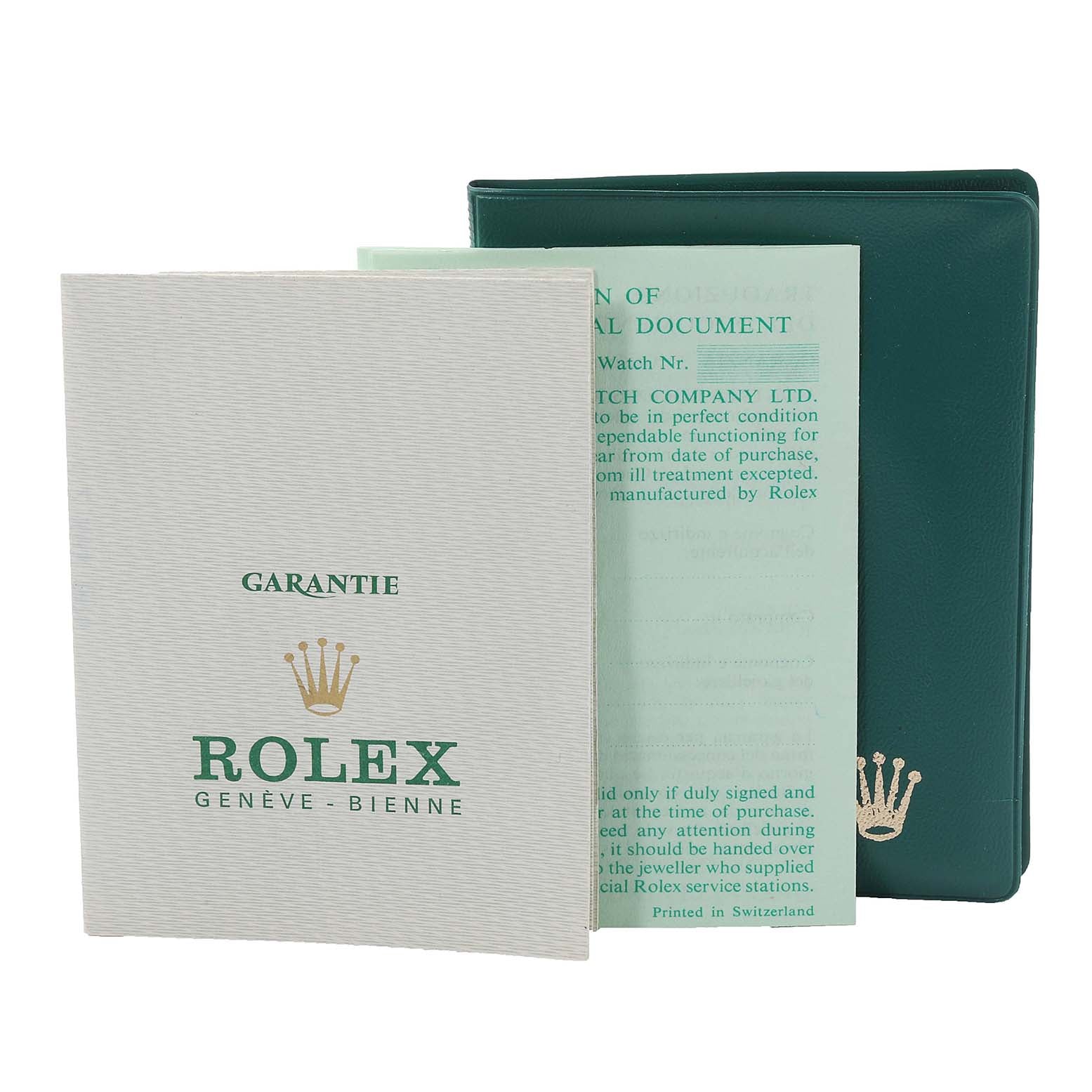 Rolex Oyster Precision Stainless Steel Silver Linen Dial Vintage Mens Watch 6426 Papers