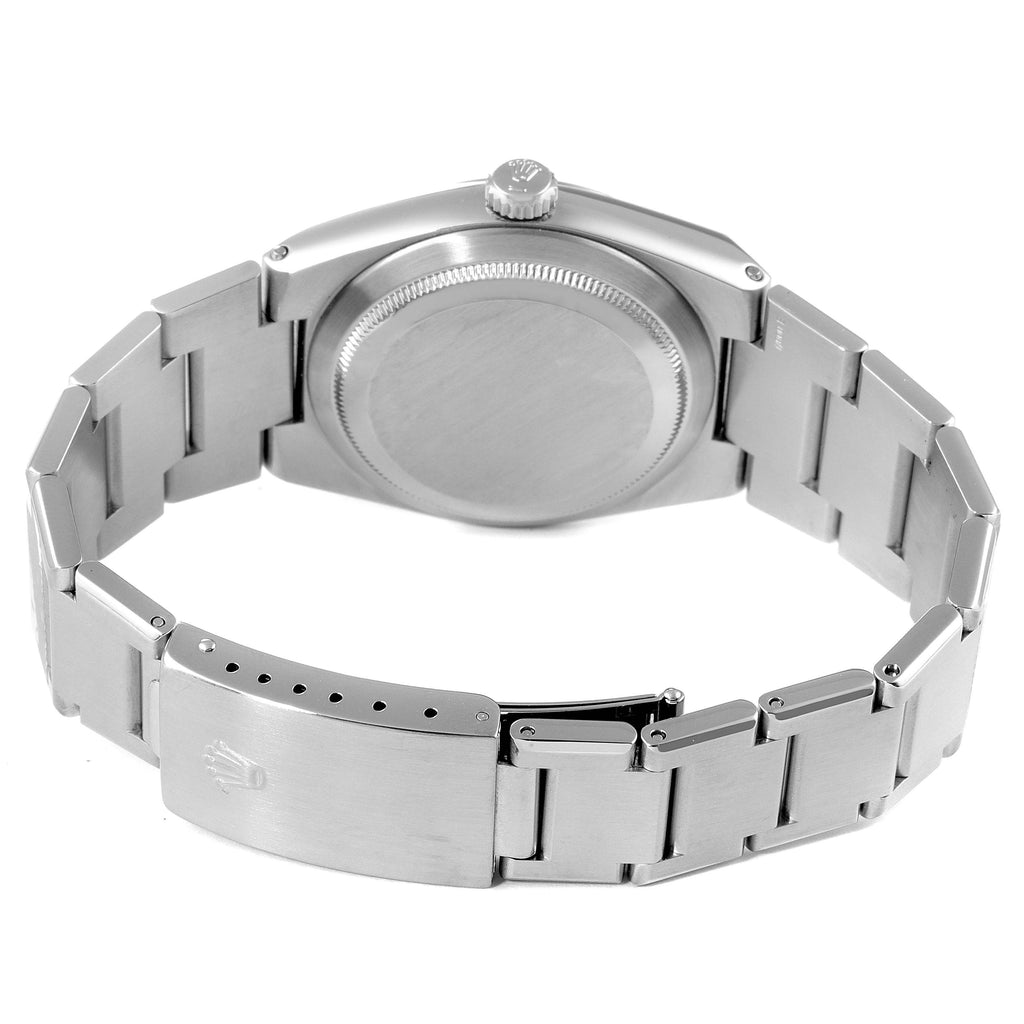 Rolex Oysterquartz Datejust Silver Dial Steel Mens Watch 17000 Box Papers