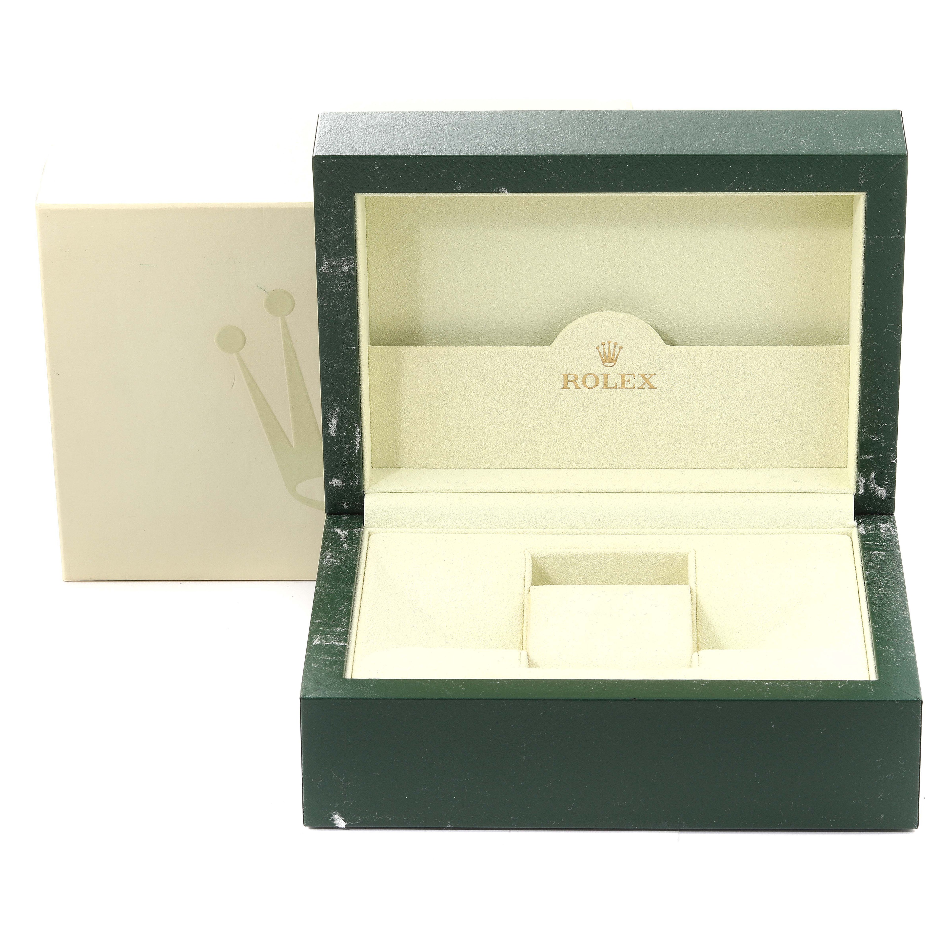 Rolex Pearlmaster 34 18k White Gold MOP Diamond Dial Ladies Watch 81339