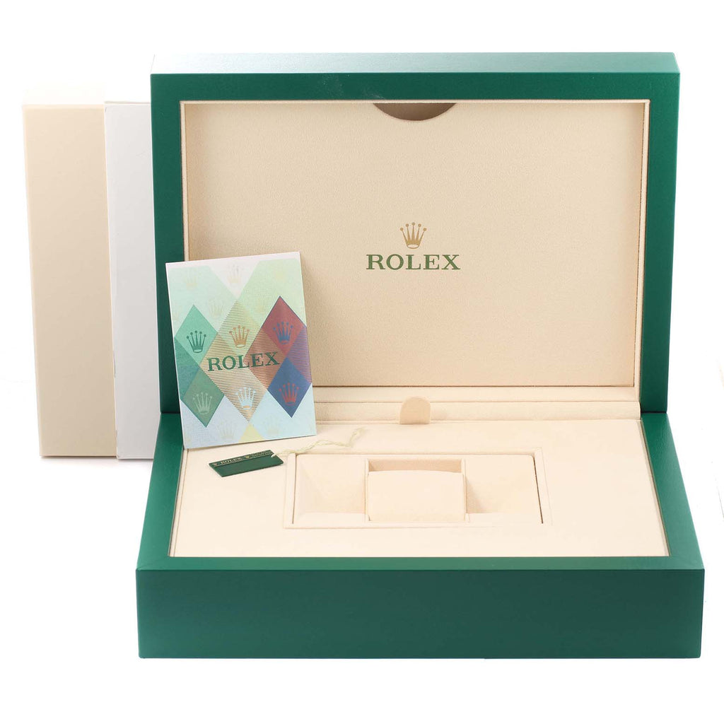 Rolex Pearlmaster 34mm Yellow Gold MOP Diamond Ladies Watch 81158 Box Papers