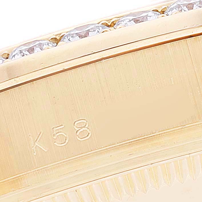 Rolex Pearlmaster 34mm Yellow Gold MOP Diamond Ladies Watch 81158 Box Papers