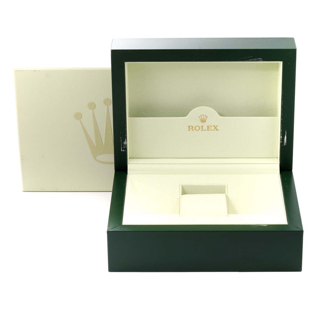 Rolex Pearlmaster White Gold Black Diamond Ladies Watch 80299