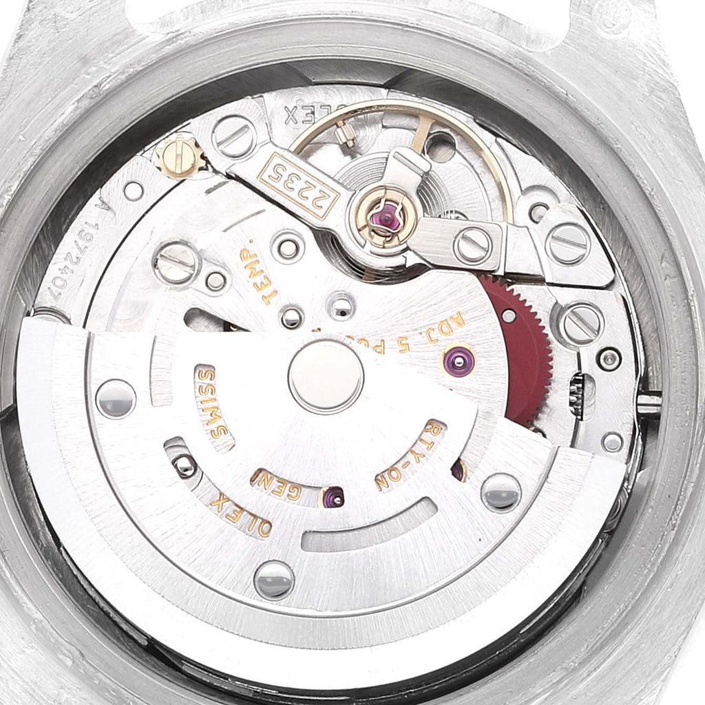 Rolex Pearlmaster White Gold Black Diamond Ladies Watch 80299