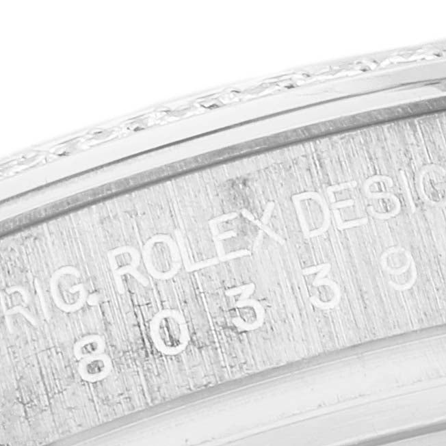 Rolex Pearlmaster White Gold MOP Diamond Ladies Watch 80339 Box Papers
