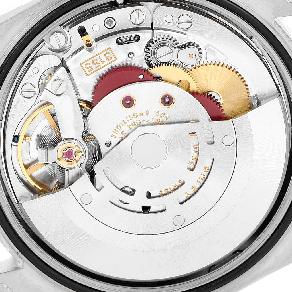 Rolex President Day-Date White Gold Myriad Diamond Mens Watch 118389 Box Papers