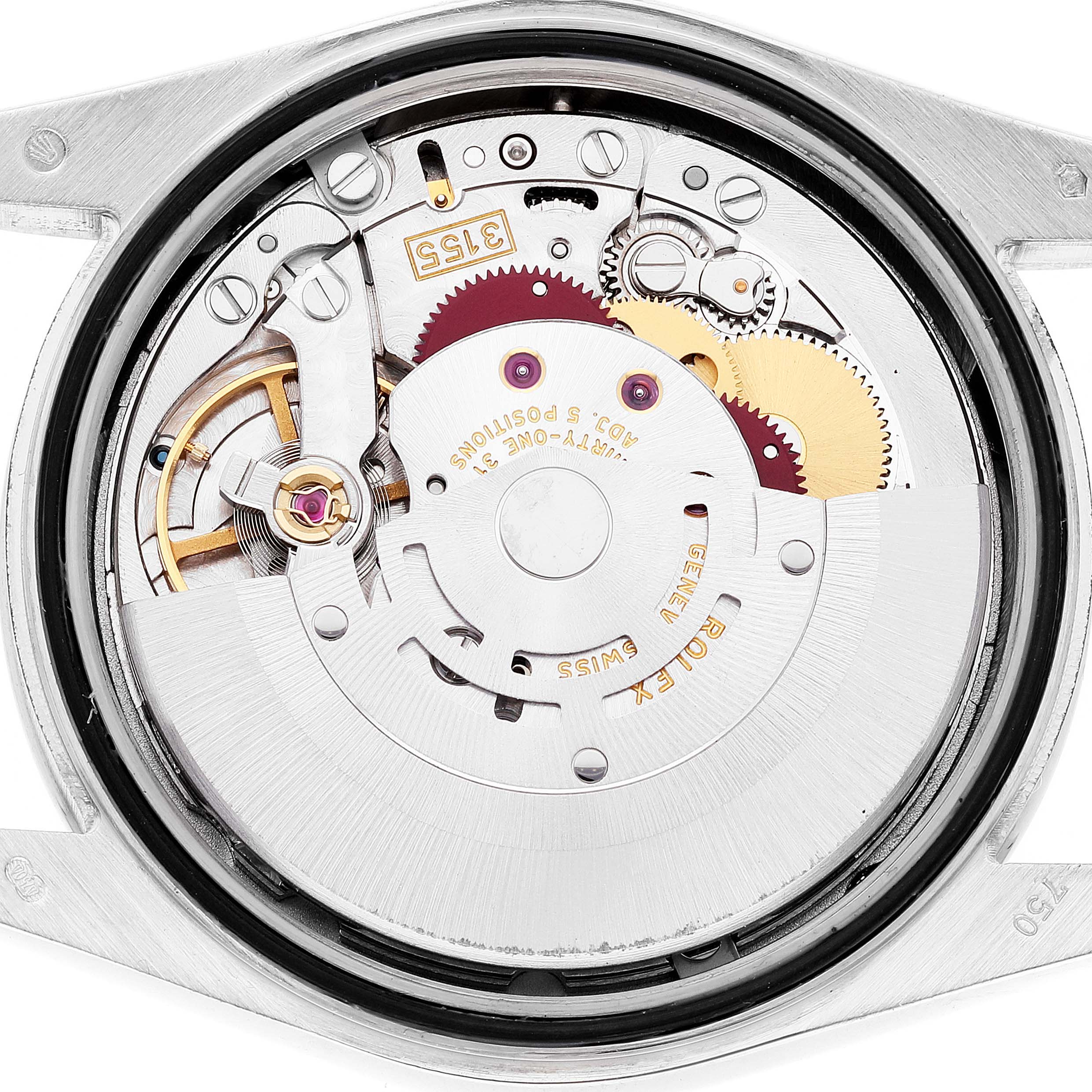 Rolex President Day-Date White Gold Mother of Pearl Diamond Mens Watch 118389 Box Card