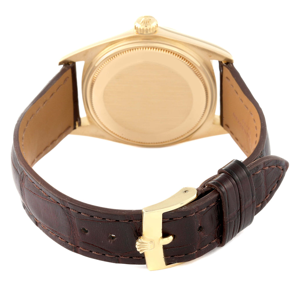 Rolex President Day-Date 18K Yellow Gold Sigma Dial Vintage Mens Watch 1803