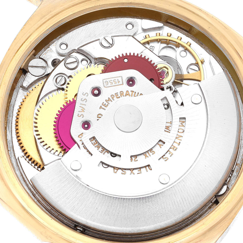 Rolex Day-Date Yellow Gold Wide Boy Sigma Dial Vintage Mens Watch 1803