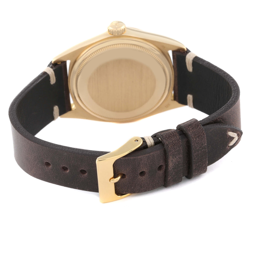 Rolex President Day-Date 18k Yellow Vintage Gold Mens Watch 1803