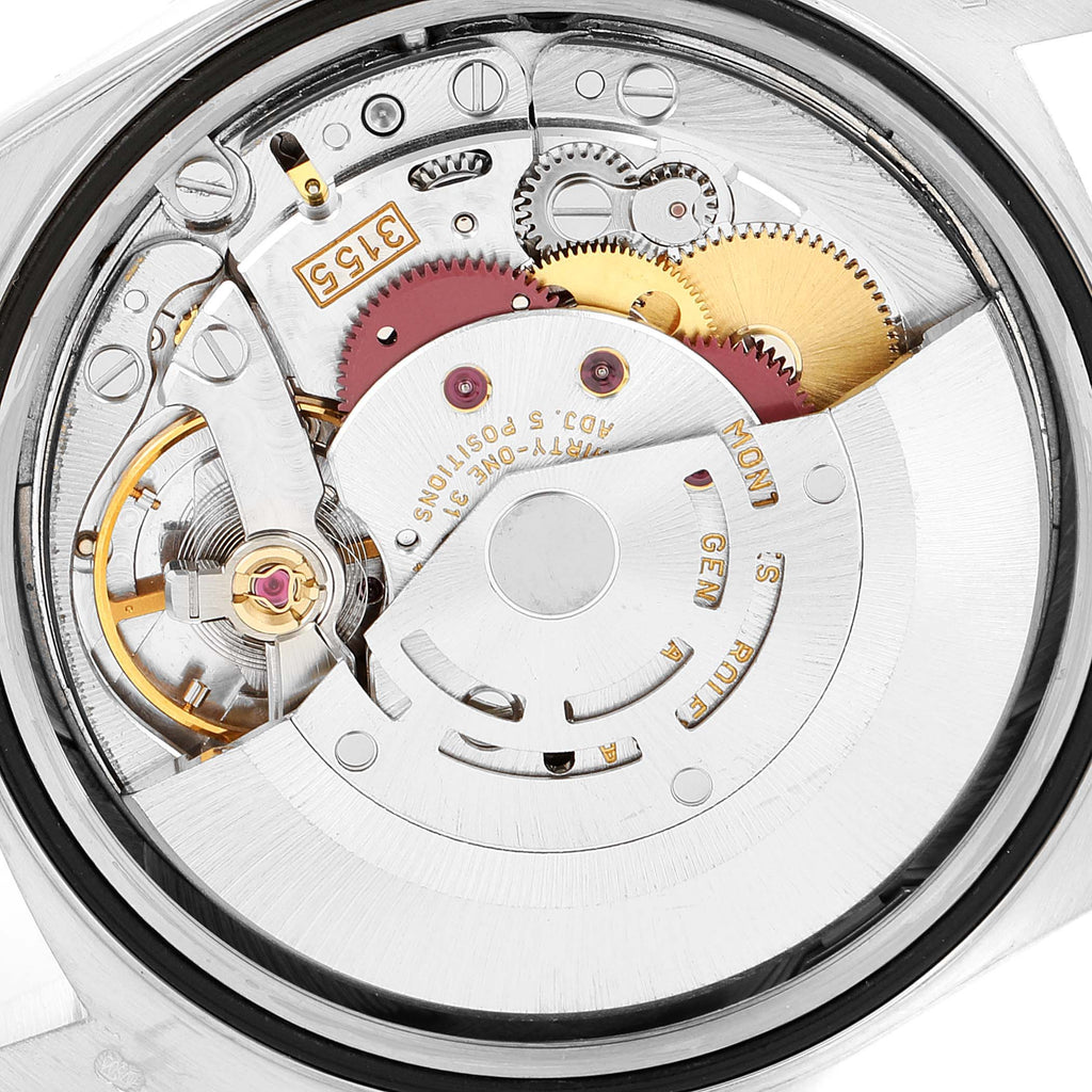 Rolex President Day-Date 36 White Gold Diamond Mens Watch 18239 Box Papers