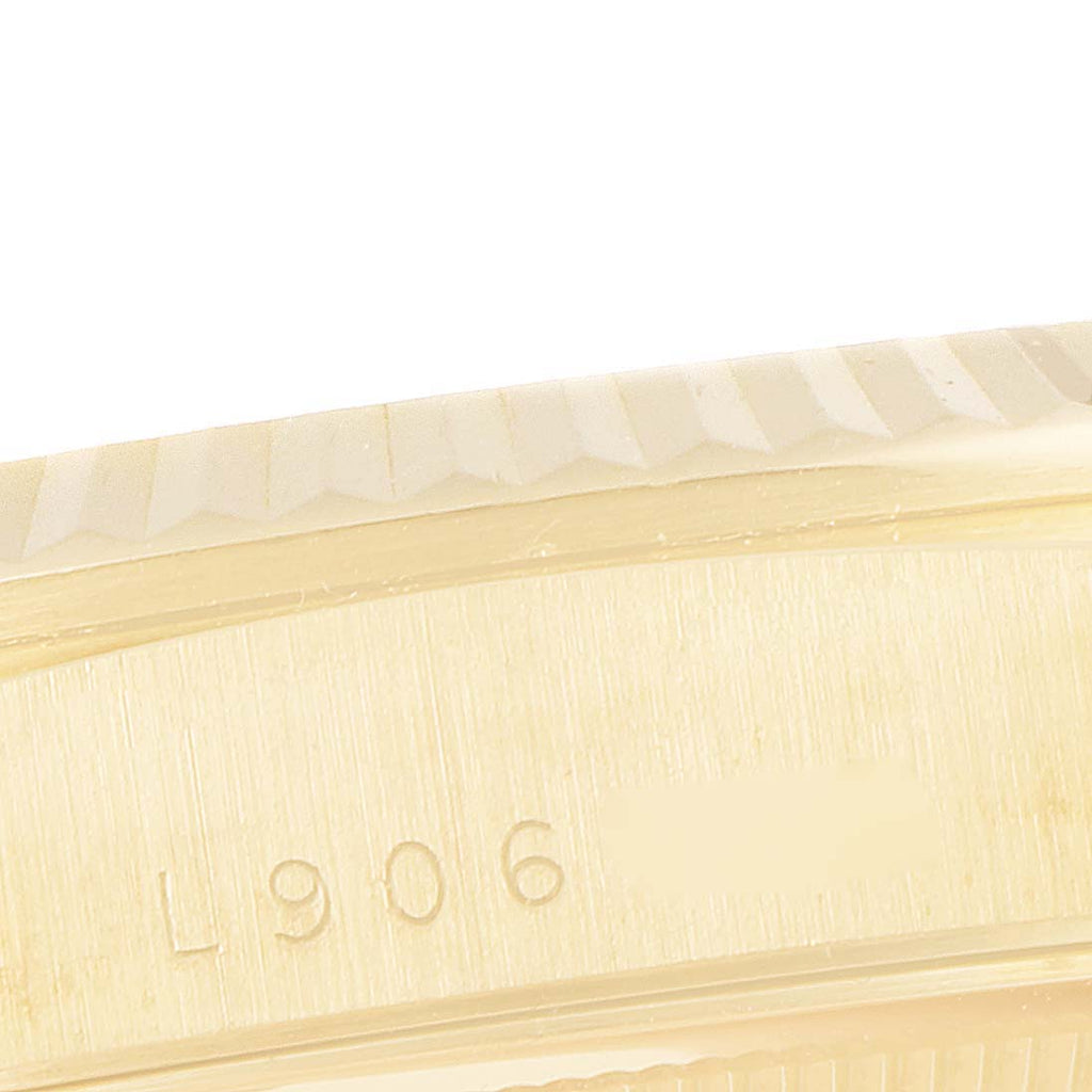 Rolex President Day-Date 36 Yellow Gold Diamond Mens Watch 18238