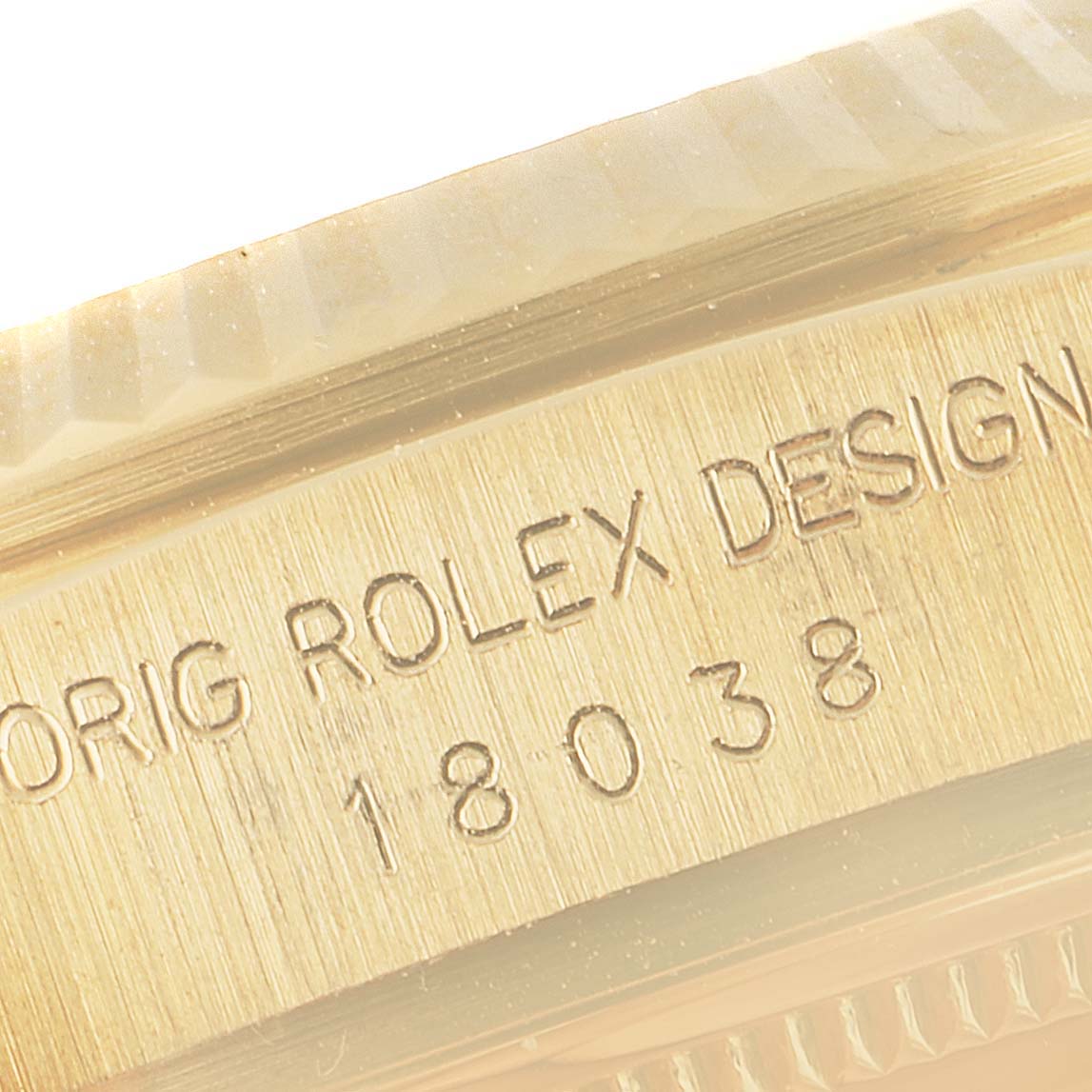 Rolex President Day-Date 36mm 18k Yellow Gold Mens Watch 18038