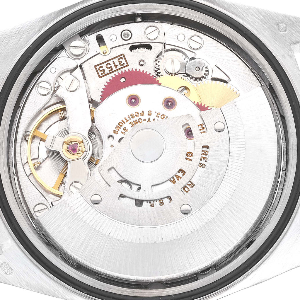 Rolex President Day-Date 36mm White Gold Silver Dial Mens Watch 18239