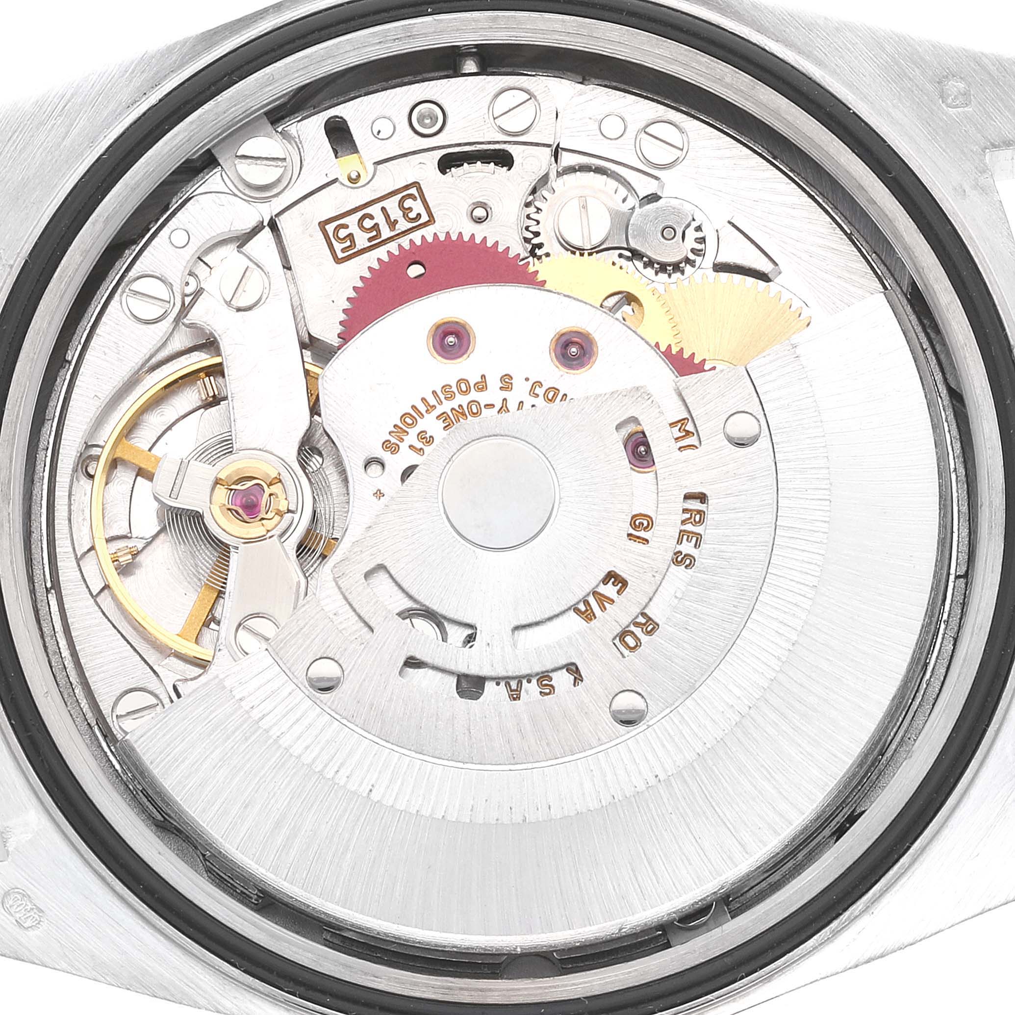 Rolex President Day-Date 36mm White Gold Silver Dial Mens Watch 18239